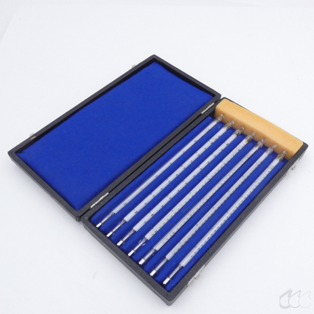 gebrauchter Thermometersatz aus Apotheke,...