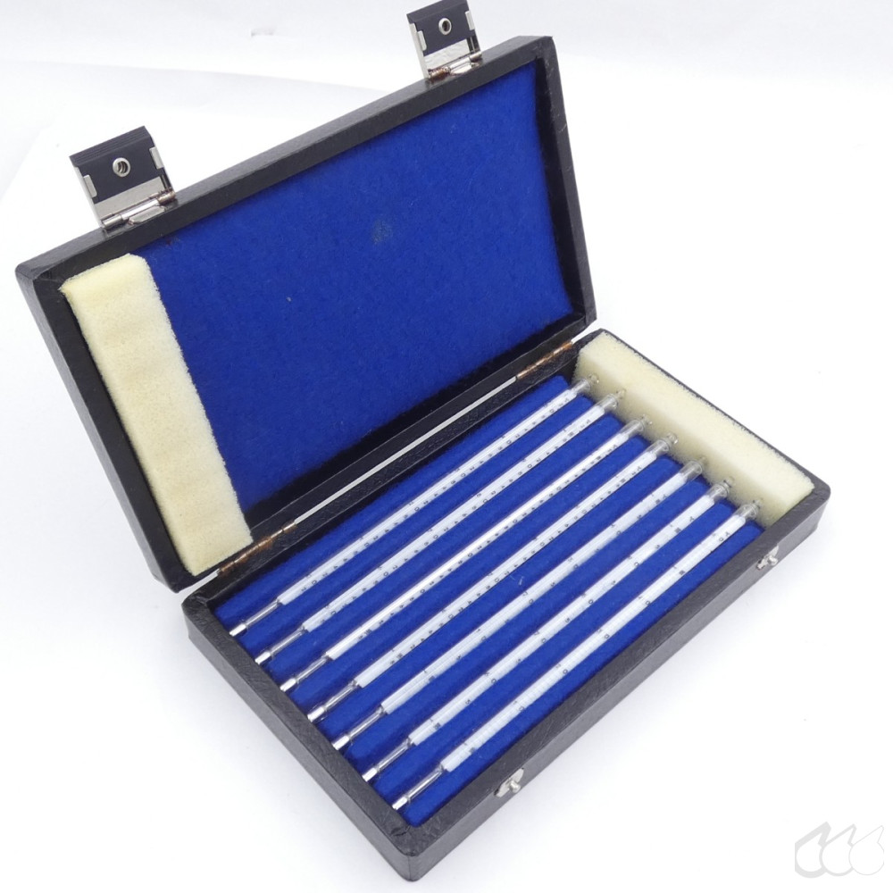 gebrauchter Thermometersatz aus Apotheke,...