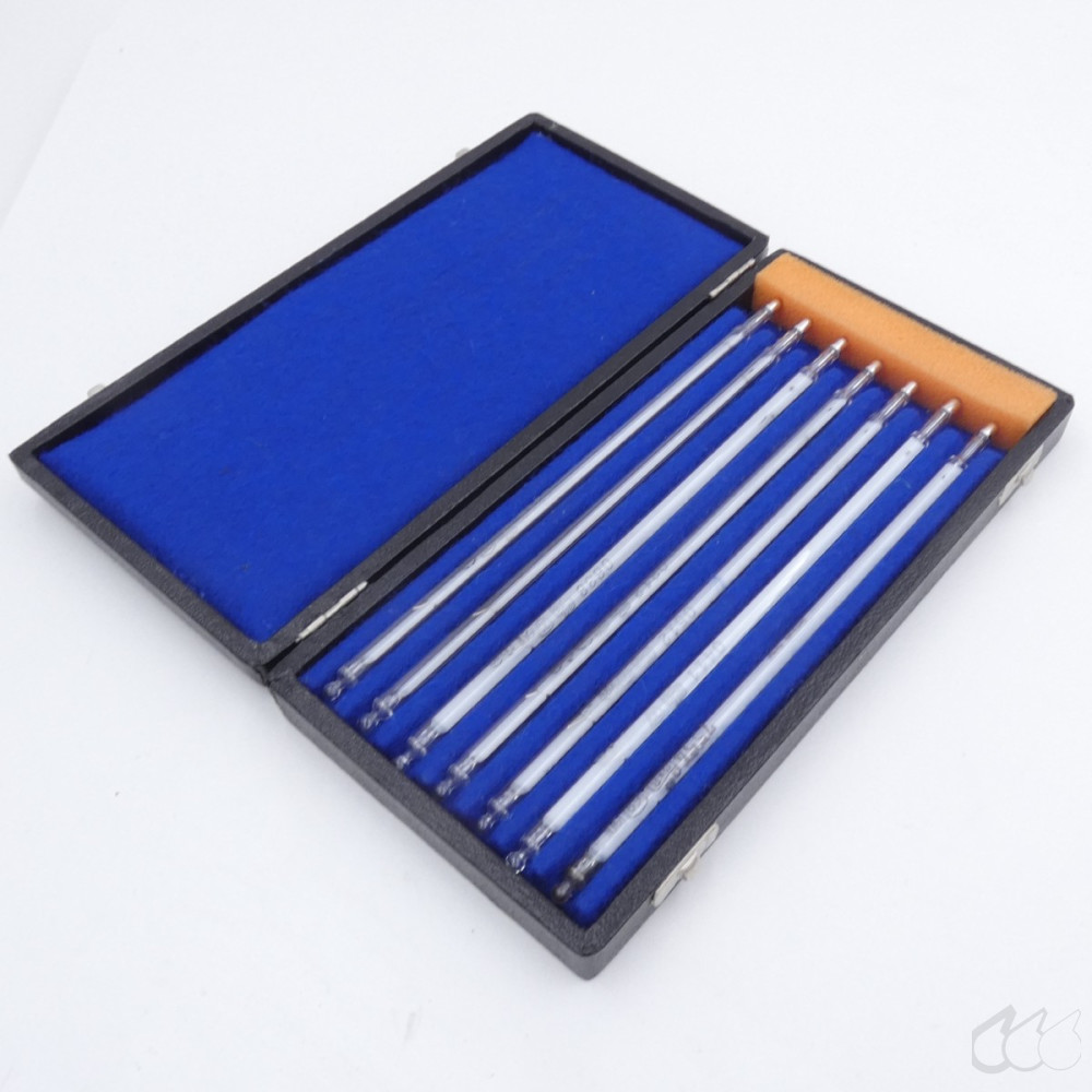 gebrauchter Thermometersatz aus Apotheke, eichfähig, An