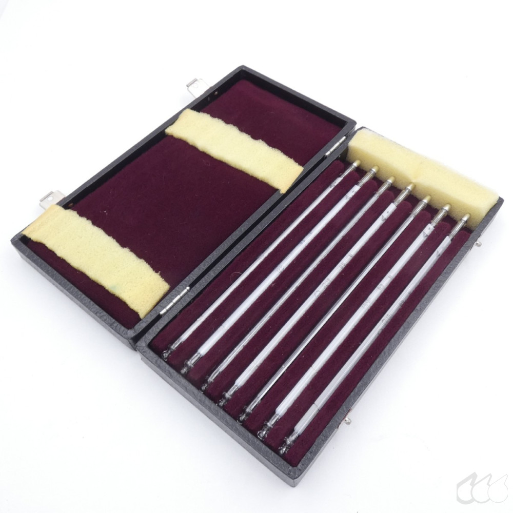 gebrauchter Thermometersatz aus Apotheke,...