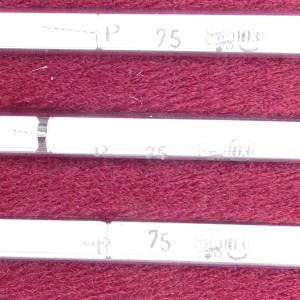gebrauchter Thermometersatz aus Apotheke, eichfähig, Anschützthermometer 0...360°C (75)