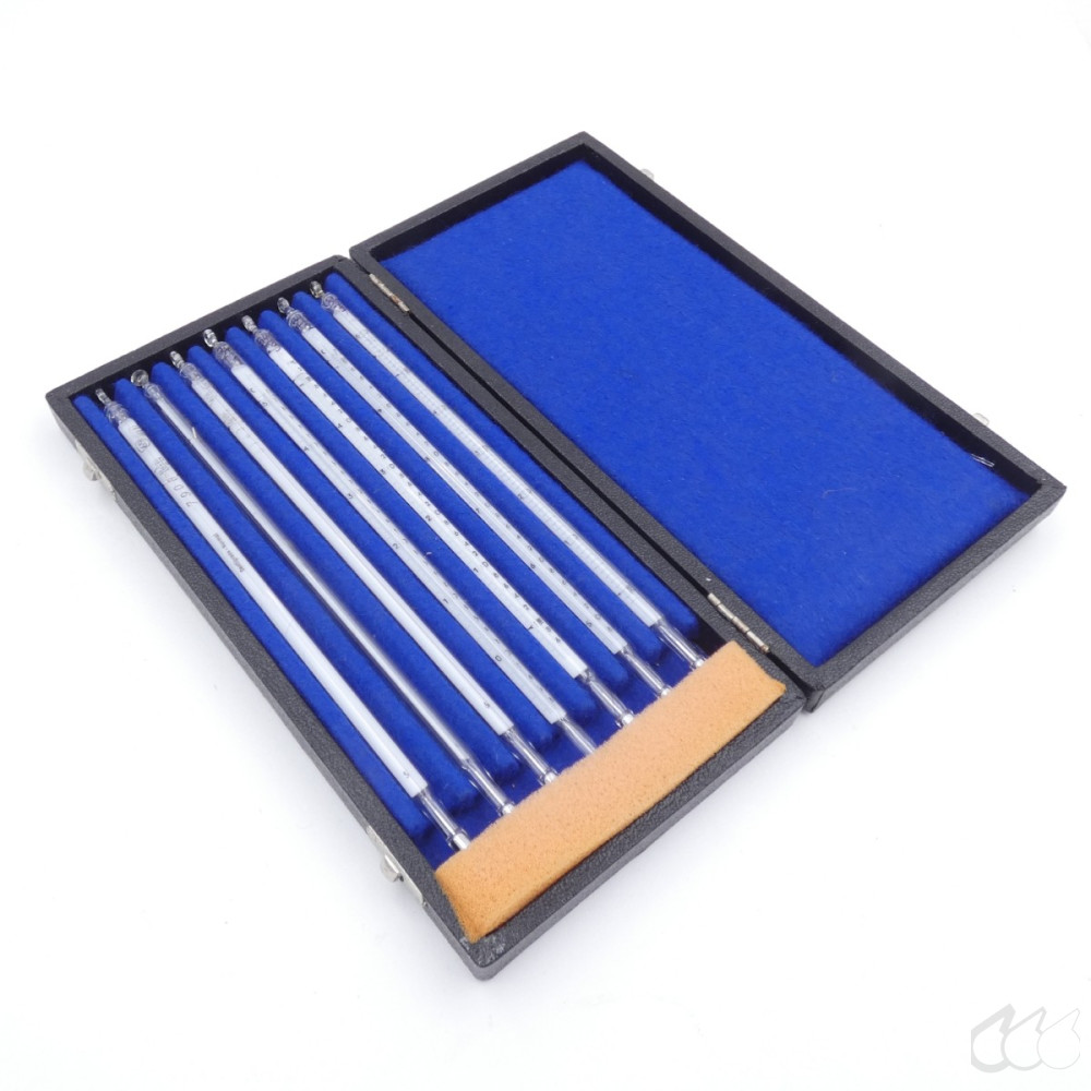 gebrauchter Thermometersatz aus Apotheke,...