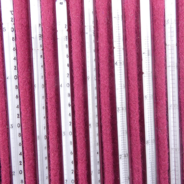 gebrauchter Thermometersatz aus Apotheke, eichfähig, Anschützthermometer 0...360°C (78)