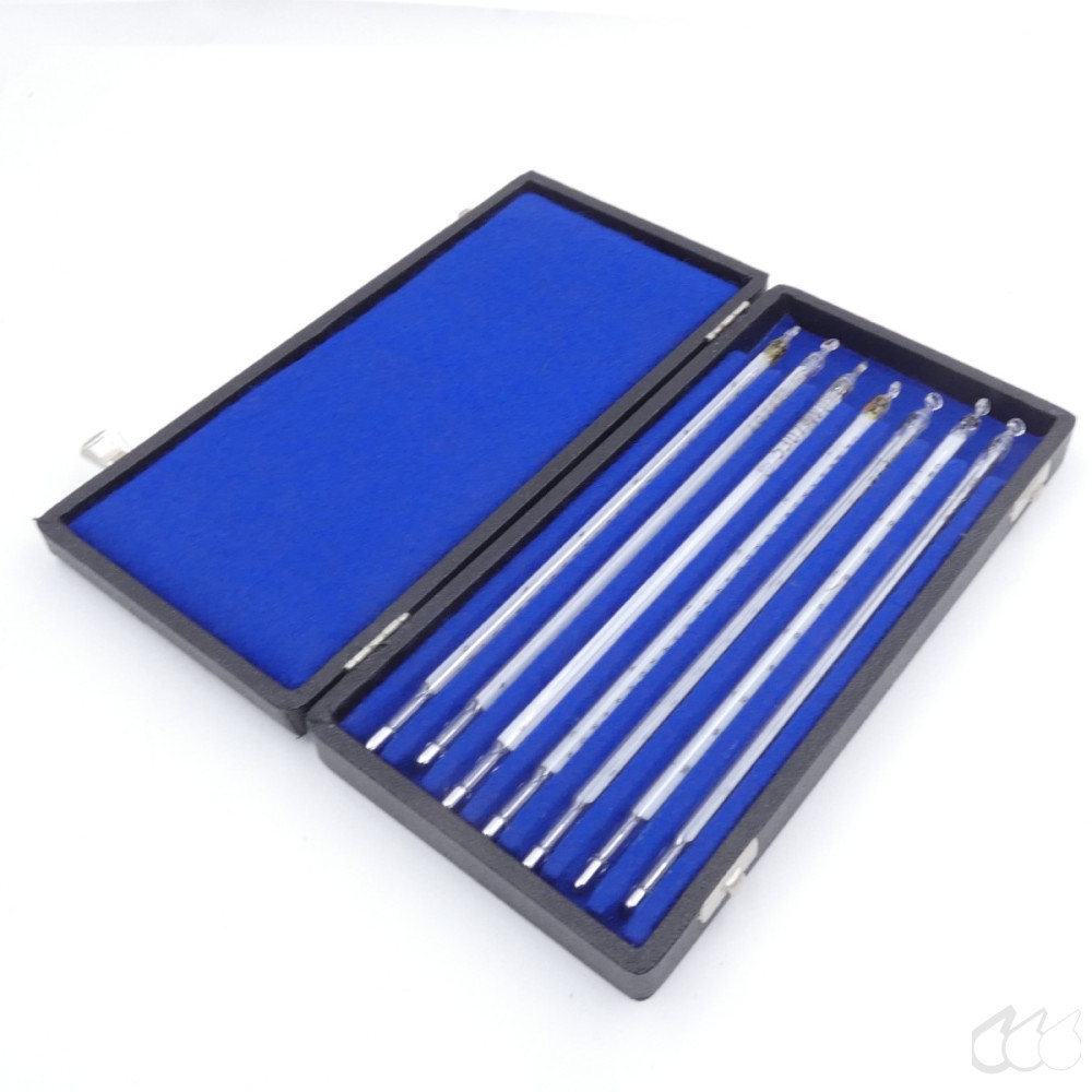 gebrauchter Thermometersatz aus Apotheke,...