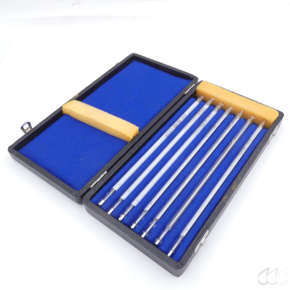 gebrauchter Thermometersatz aus Apotheke,...