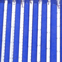 gebrauchter Thermometersatz aus Apotheke, eichfähig, Anschützthermometer 0...360°C (83)