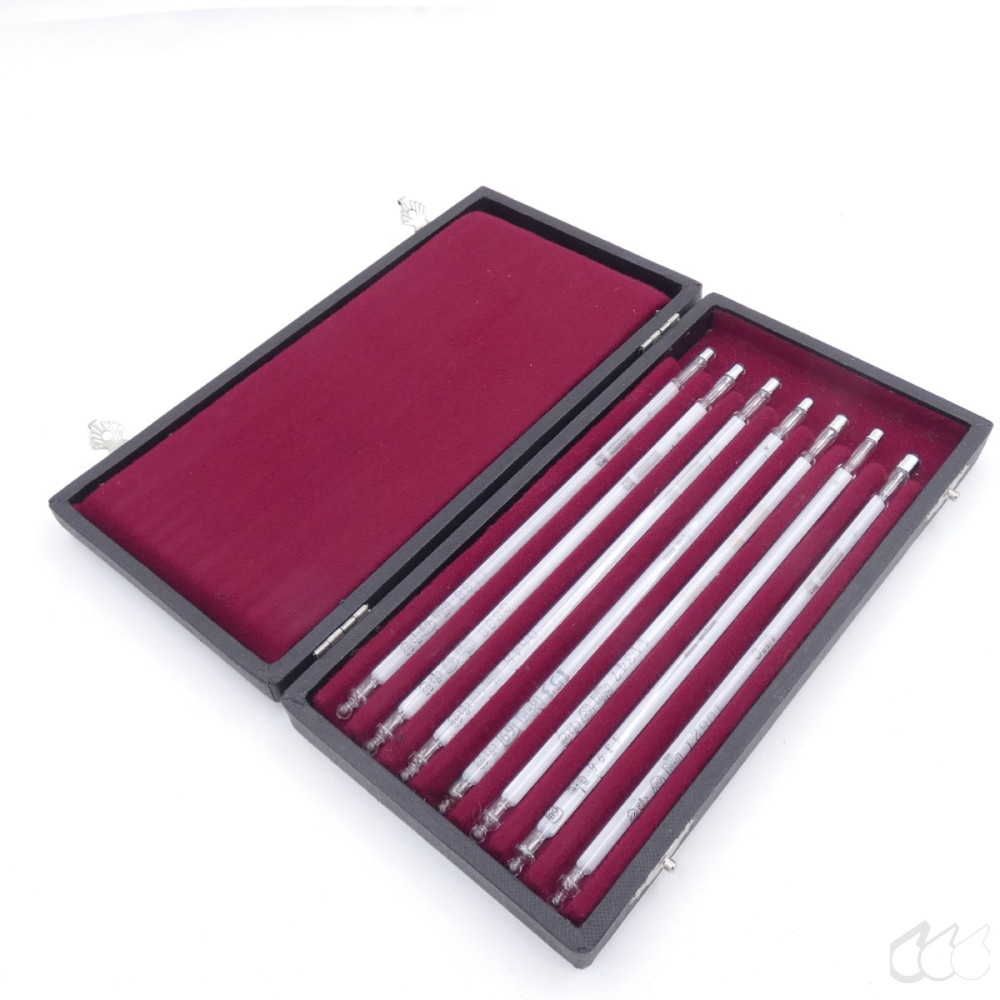 gebrauchter Thermometersatz aus Apotheke,...