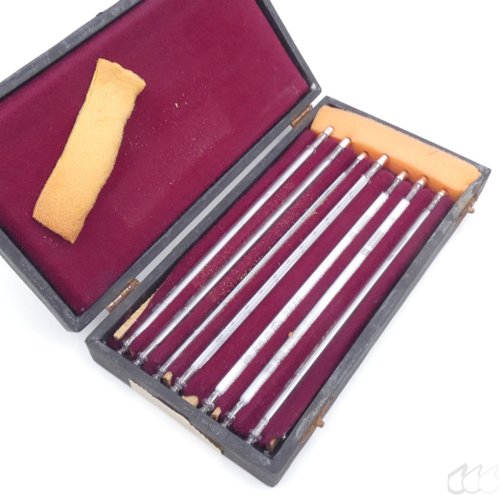 gebrauchter Thermometersatz aus Apotheke,...