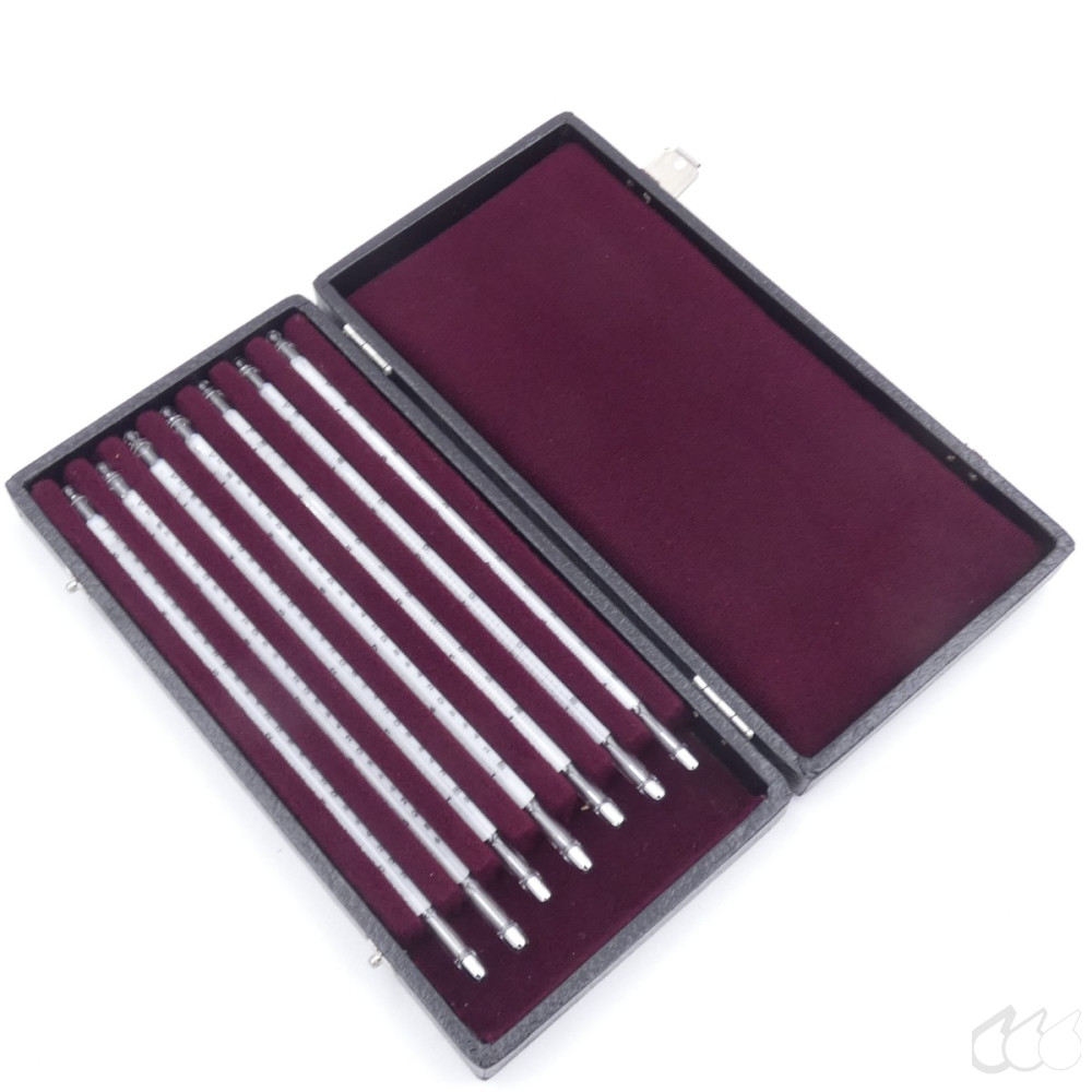 gebrauchter Thermometersatz aus Apotheke,...