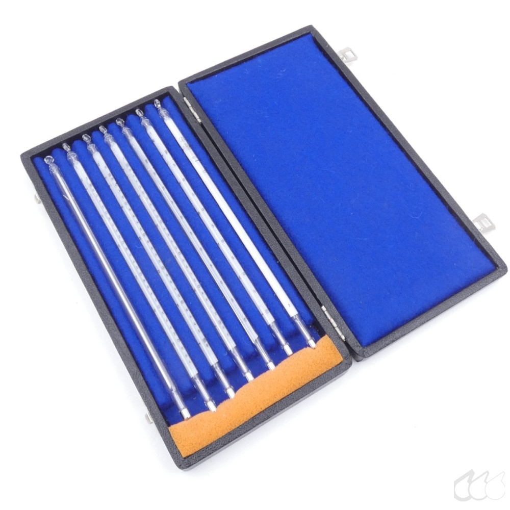 gebrauchter Thermometersatz aus Apotheke,...