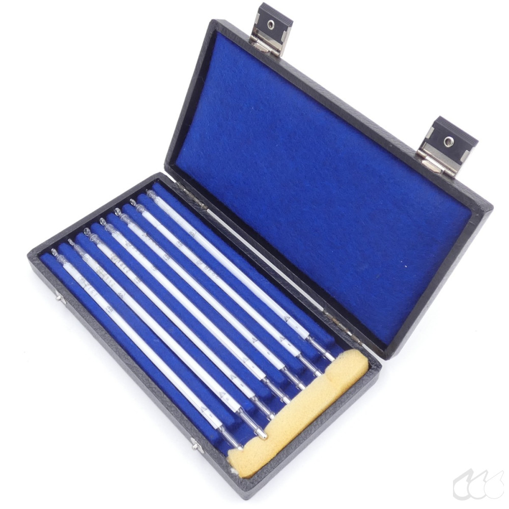 gebrauchter Thermometersatz aus Apotheke,...