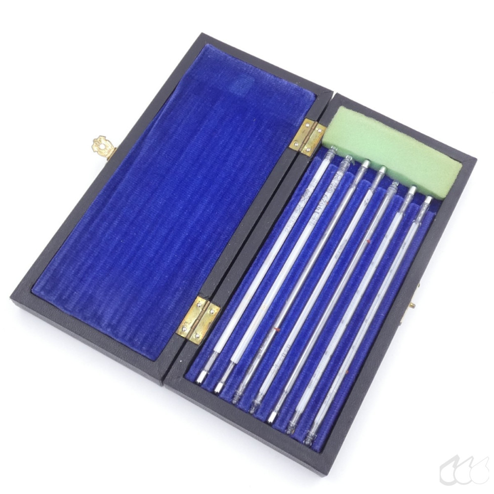 gebrauchter Thermometersatz aus Apotheke,...
