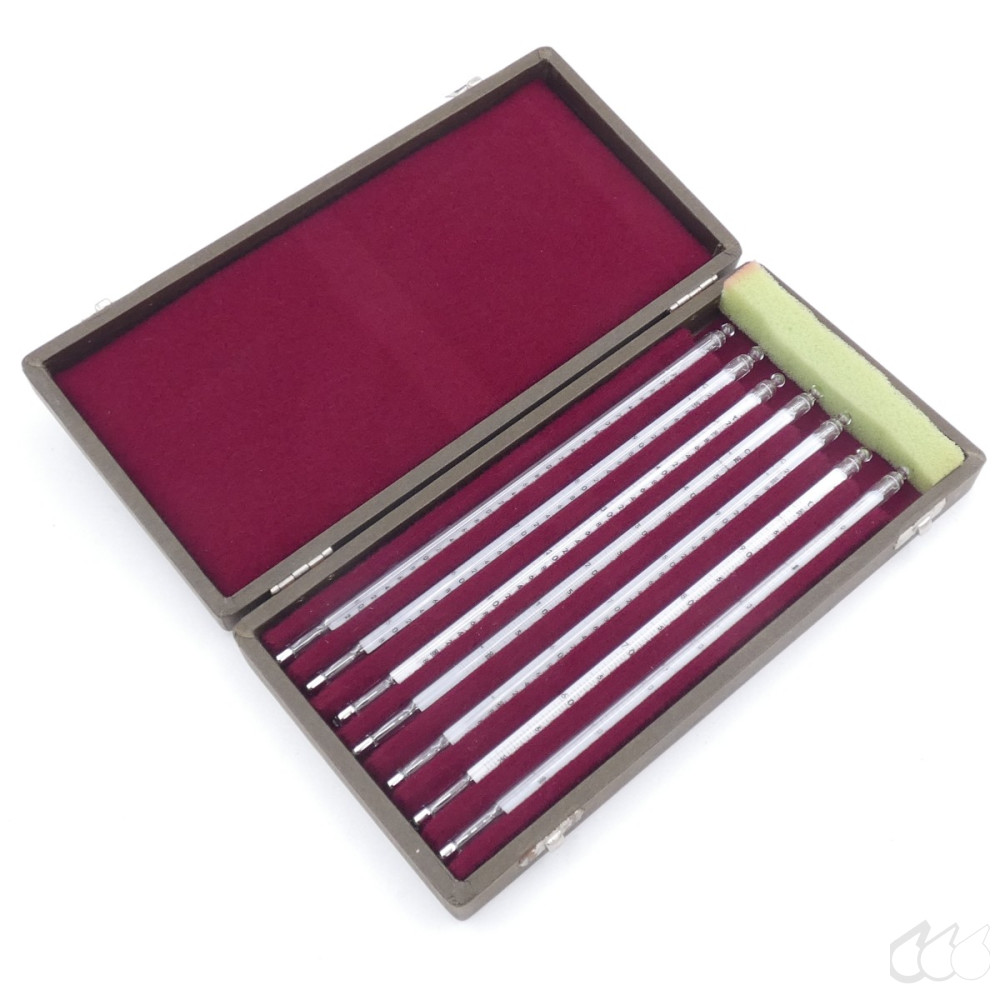 gebrauchter Thermometersatz aus Apotheke,...