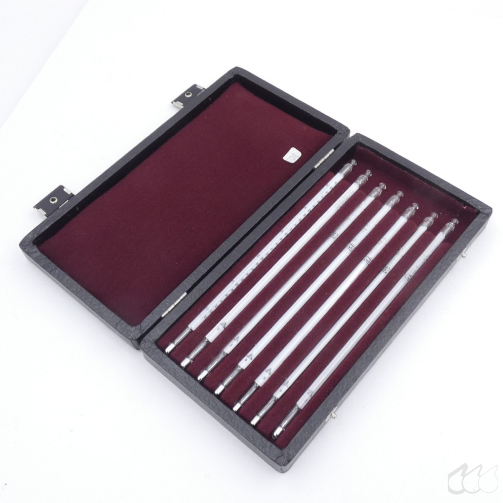gebrauchter Thermometersatz aus Apotheke,...