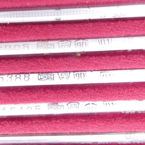 gebrauchter Thermometersatz aus Apotheke, eichfähig, Anschützthermometer 0...360°C (99)