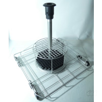gebrauchter Spülkorb Miele E406 Injektorwagen für Pipetten 50c06