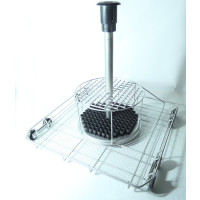 gebrauchter Spülkorb Miele E406 Injektorwagen für Pipetten 50c06