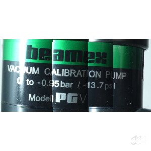 gebrauchte Vakuum-Kalibrierpumpe BEAMEX PGV  -950...0 mbar