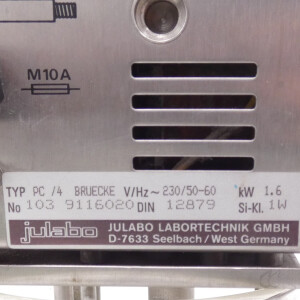 gebrauchter Einhängethermostat Julabo PC/4 digital, 1,6kW