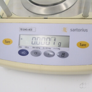 gebrauchte eichfähige Analysenwaage Sartorius Talent TE124S-0CE 120g 0,1mg