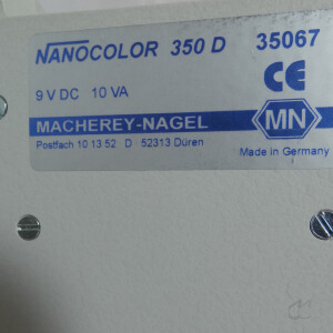 gebrauchtes Photometer Macherey+Nagel Nanocolor 350D
