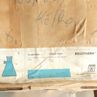 unbenutzte Saugflasche 0,5 Liter für Filtration (Nutsche) Schliffstutzen