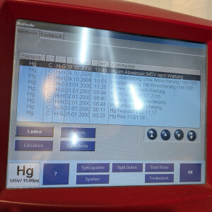 gebrauchter Quecksilberanalysator Analytik Jena mercur