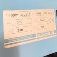 gebrauchte Kühlplatte bis -15°C Medite COP 30 Edelstahl