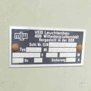 gebrauchte Vibrations-Kugelmühle MLW KM1 mit Achatschale