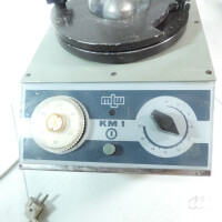 gebrauchte Vibrations-Kugelmühle MLW KM1 mit Achatschale