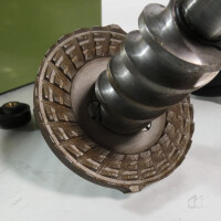 gebrauchte Leinsamenmühle EXAKT, Schrotmühle, Apothekermühle
