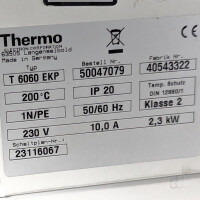 gebrauchter Trockenschrank, 57L, 200°C, Heraeus T6060EKP