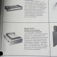 gebrauchtes Filmauftrags- und Trocknungszeitmessgerät Erichsen 509/3