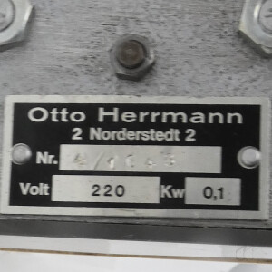 gebrauchte Leinsamenmühle EXAKT, Schrotmühle, Apothekermühle