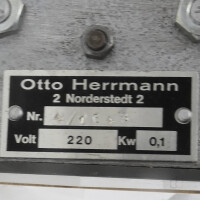 gebrauchte Leinsamenmühle EXAKT, Schrotmühle, Apothekermühle