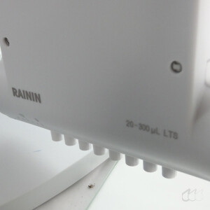 Set 2x gebrauchte elektronische Kolbenhubpipette Mettler Toledo Rainin E4 XLS + Ständer SCS-B