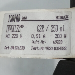 gebrauchte Heizhaube isopad PILZ für 250 mL Rundkolben Typ G2R/250ml