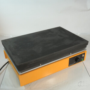 große Heizplatte Gerhardt H43, 380°C, 2000 Watt, 44x30 cm