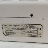 gebrauchter Heizblock 37°C ORTHO BioVue System Heat Block-32