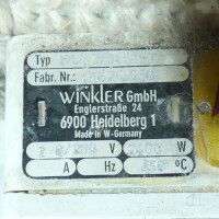 gebrauchte Heizhaube Winkler WM/R3/350/80 für 20L Rundkolben