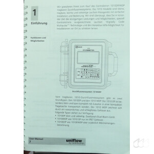 gebrauchter Ultraschall-Durchflussmesser Controlotron 1010