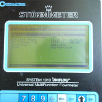 gebrauchter Ultraschall-Durchflussmesser Controlotron 1010