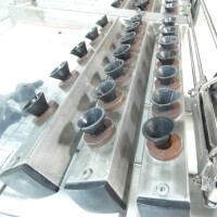 gebrauchter Spülkorb Miele E404 Injektorwagen für Pipetten