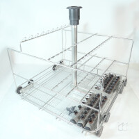 gebrauchter Spülkorb Miele E404 Injektorwagen für Pipetten