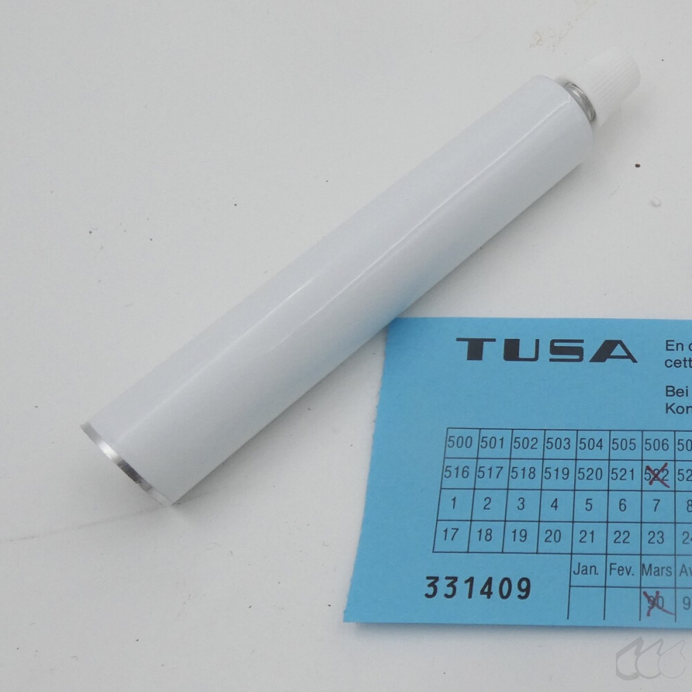 50 Stk. unbenutzte Tuben 25 mL Alu Tusa 19x105x9 9385