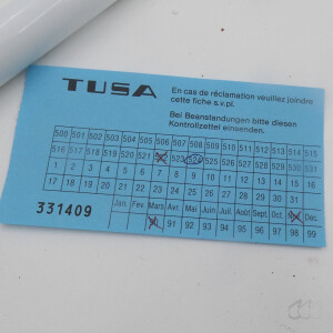 50 Stk. unbenutzte Tuben 25 mL Alu Tusa 19x105x9 9385