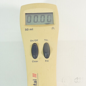 gebrauchte Elektronikbürette Brand Bürette Digital III 50 mL 0,01mL