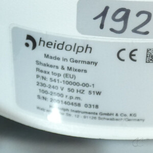 gebrauchter Reagenzglas-Schüttler Heidolph Reax TOP