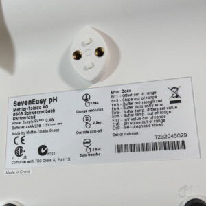 gebrauchtes pH-Meter Mettler Toledo SevenEasy pH