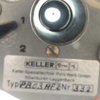 gebrauchtes Hochtemperatur-Thermometer Pyrometer Keller 2000°C